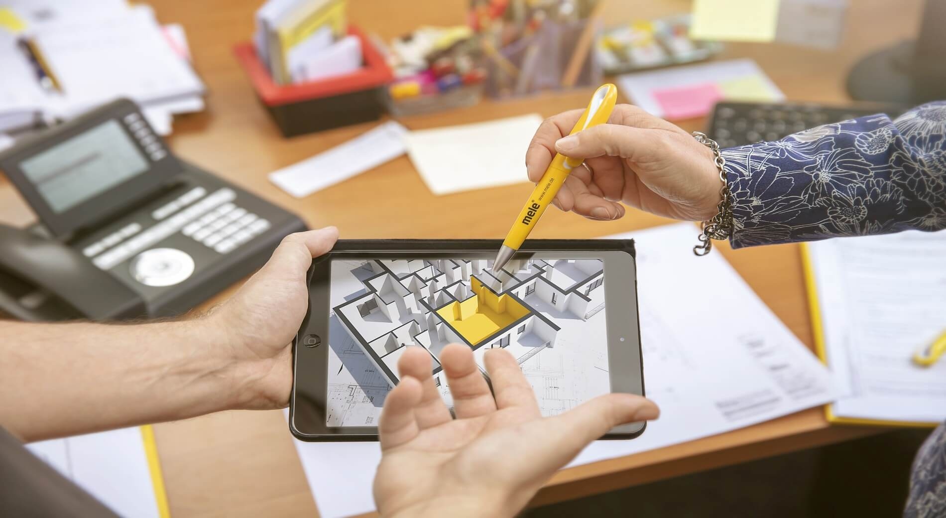  Ausbildung zum Immobilienkaufmann (m/w/d) - mele Immobilien GmbH Illustration 